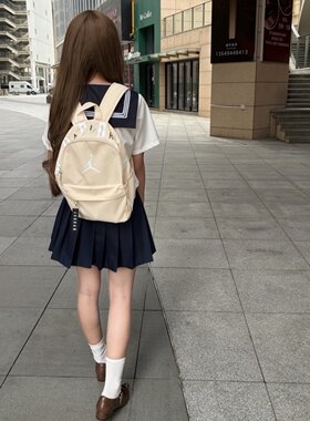 NIKE双肩包儿童书包春运动包初中生学生包背包DV5304-219