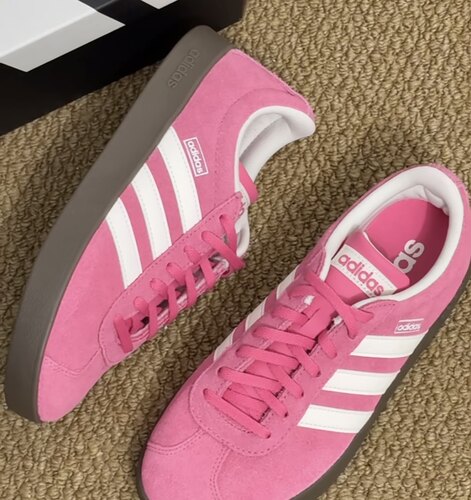 阿迪达斯adidas VL Court 2.0舒适耐磨低帮板鞋男女同款KK4650