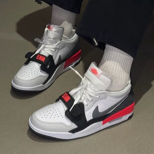 NIKEAIR JORDAN LEGACY 白红色312 LOW (GS)休闲鞋CD9054-113