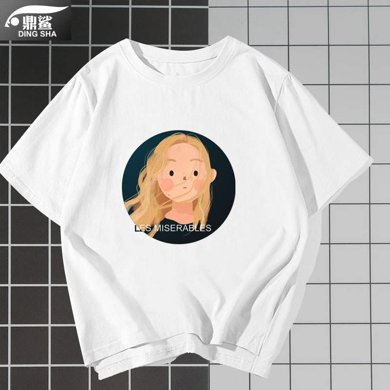 音乐剧歌剧悲惨世界珂赛特短袖