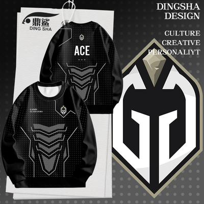 GG战队Ti13同款队服圆领卫衣