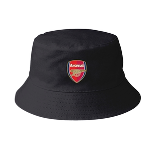 阿森纳队Arsenal枪手球迷服足球运动渔夫帽子男女盆帽防晒遮阳帽