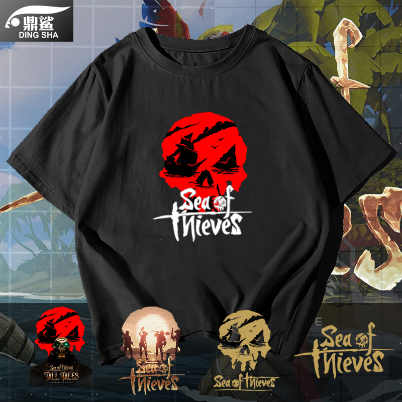 纯棉短袖男女半袖宽松衣服周边