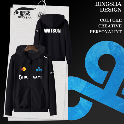 Cloud9战队队服Ti13同款开衫卫衣