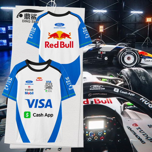 2026红F1牛二队青年队车队服T恤
