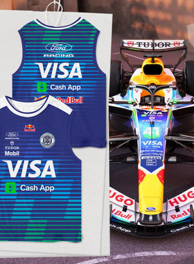 2026红F1牛RB青年队服赛车服背心