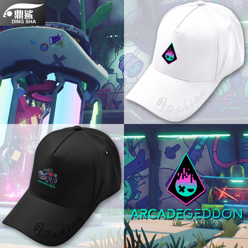 arcadegeddon拯救街机厅街机末日steam游戏鸭舌帽子男女棒球帽子