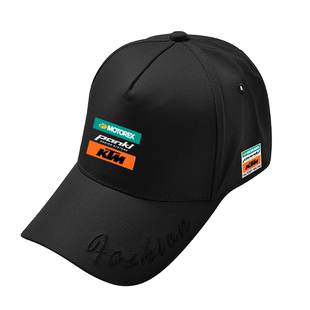 KTM车队motogp厂队摩托车骑行服鸭舌帽子男女棒球帽防晒帽遮阳帽