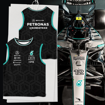 2026梅奔车队服F1拉塞尔速干背心
