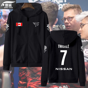 FAZE战队银河战舰CSGO游戏major电竞服开衫 卫衣男女拉链连帽外套