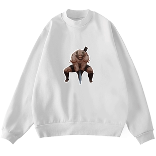 水浒传林冲鲁智深杨志薄款圆领卫衣男女长袖兄弟装套头上衣服秋装