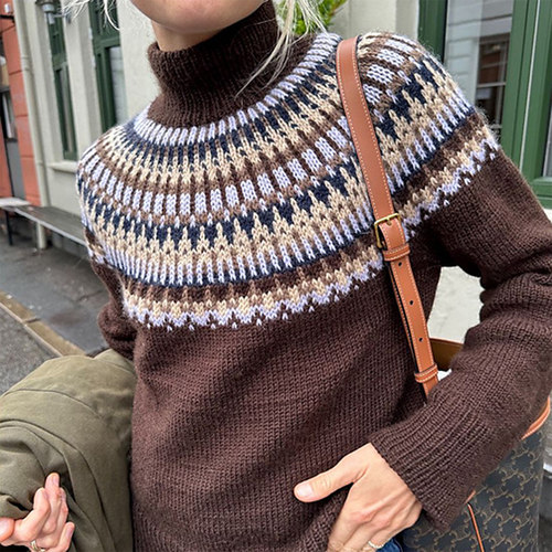 塞莱斯特套头衫DIY编织材料包