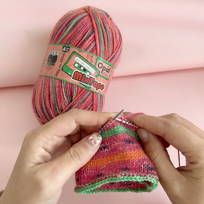 Opal磁带系列 新品 羊毛线  段染德国进口 围巾手套袜子 编织线