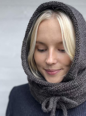 SANDNES PEER GYNT左西兜帽  进口编织材料包 手工DIY