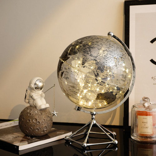 亚克力＋金素可旋转轻奢简约客厅