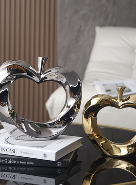 轻奢高档苹 果玄关摆件样板房客厅电视柜酒柜家居高级感装饰品送