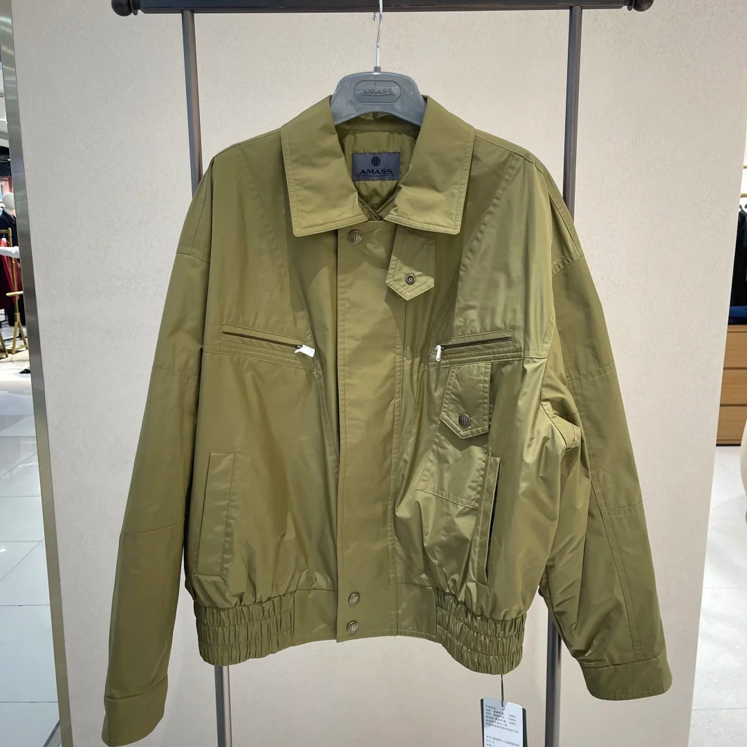 专柜正品新款短款夹克休闲风衣女