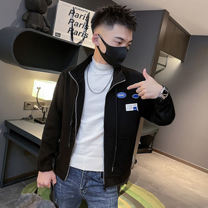 6578-P88 外套男修身上衣春秋季百搭休闲学生运动服夹克-3 控118图片
