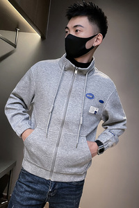 6578-P88 外套男修身上衣春秋季百搭休闲学生运动服夹克-3 控118图片