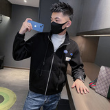 6578-P88外套男修身上衣春秋季百搭休闲学生运动服夹克-3控118，男装夹克，电商D319