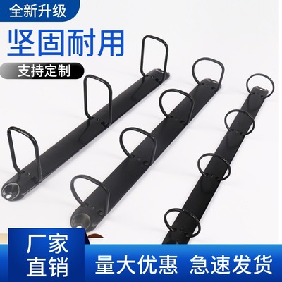 厂家直销黑色烤漆不生锈铁夹定制