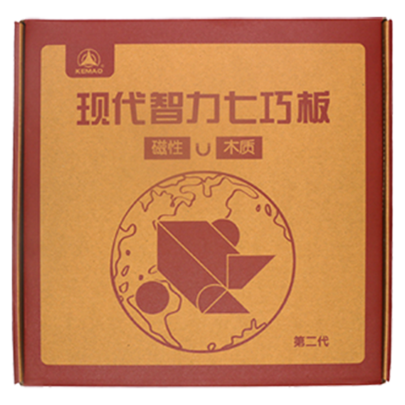 磁性启巧七巧板益智玩具