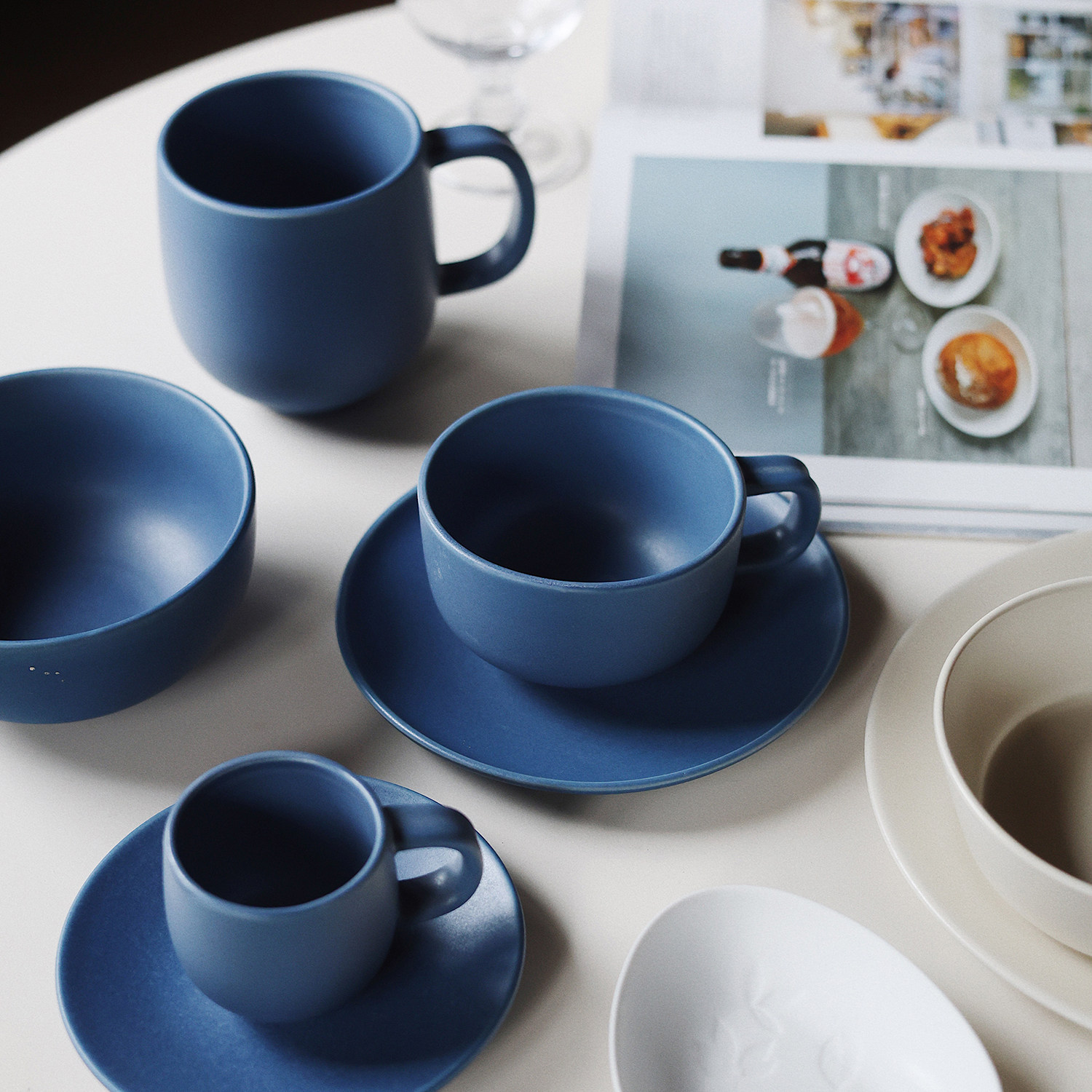 静谧深海s&p深海蓝哑光釉系列