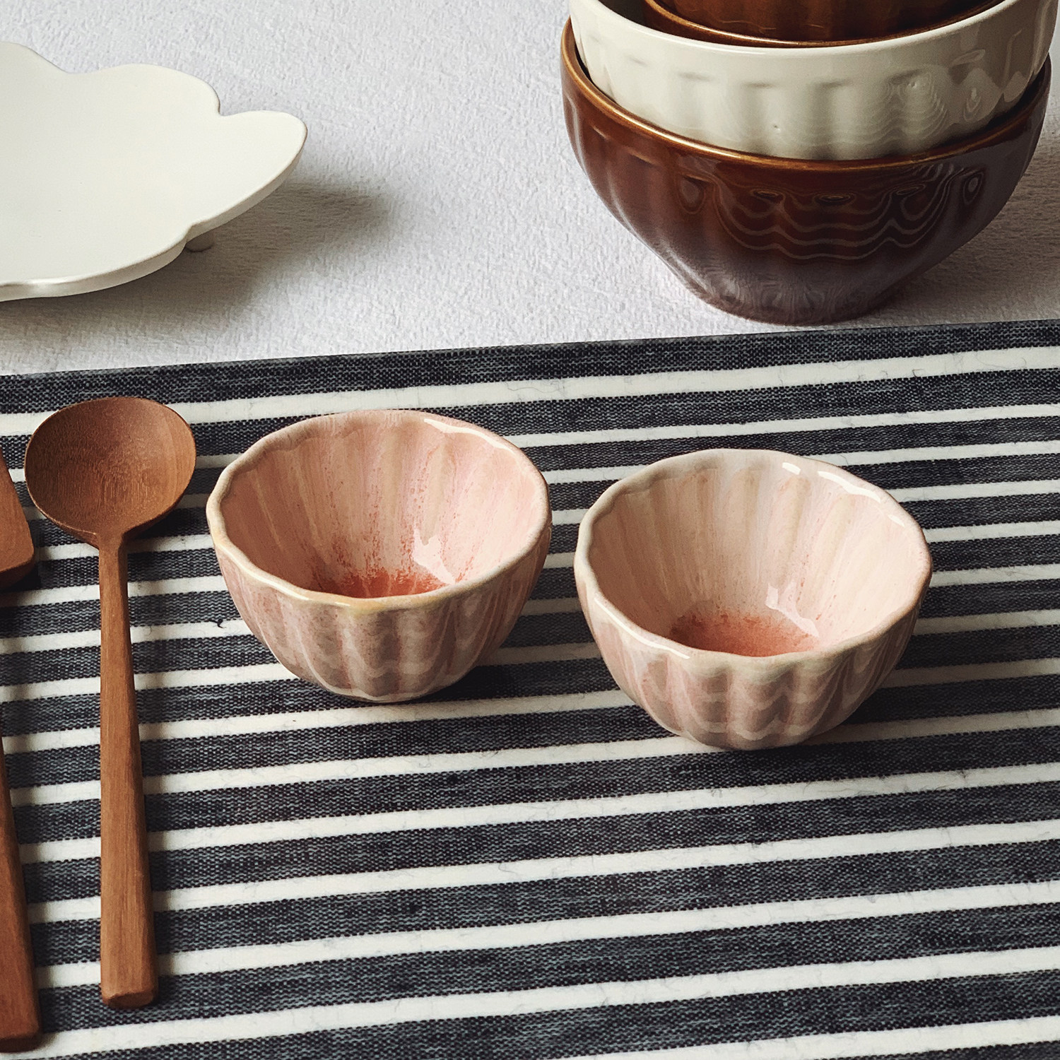 收集时光 日单蓝粉花瓣迷你碗碟 山葵酱油芥末小碗  梅酒清酒盅,餐饮具,碟,淘宝优惠券,粉丝福利购,淘宝优惠卷