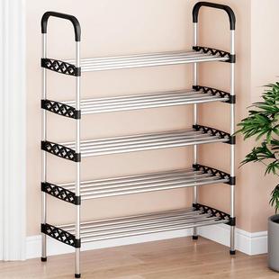鞋 柜防尘窄小简易多层网红收纳神器家用出租屋铁艺 架子门口结实鞋
