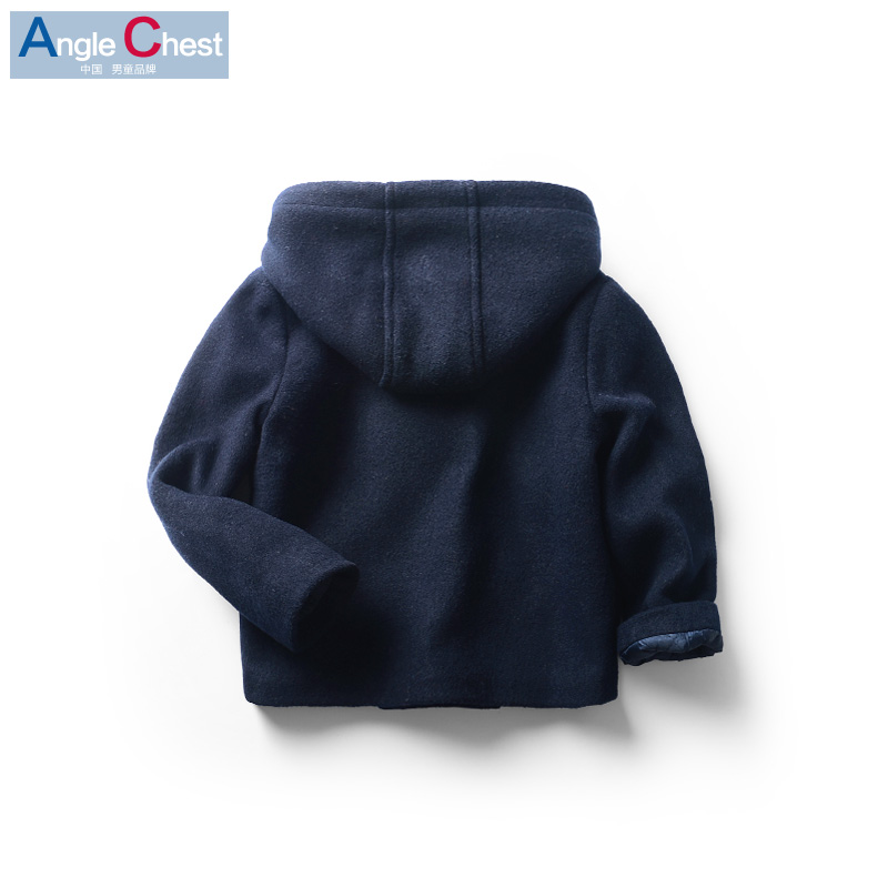 Manteau pour garcon ANGLE CHEST en laine - Ref 2161332 Image 3