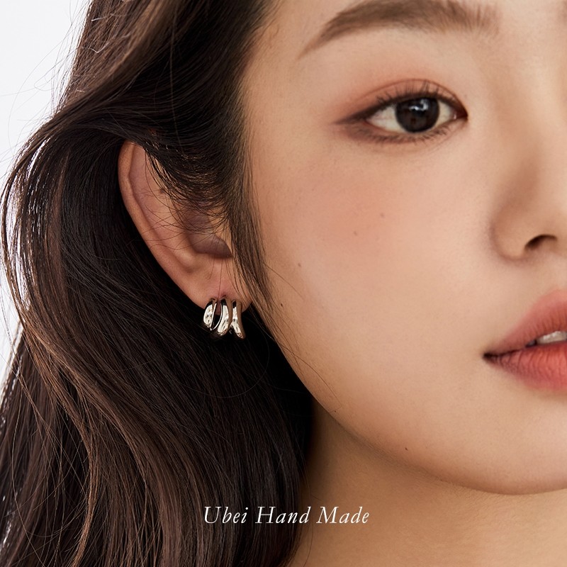 有北手作 经典个性简约金属线条耳环气质冷淡风百搭通勤耳钉耳饰,饰品/流行首饰/时尚饰品新,耳环,淘宝优惠券,粉丝福利购,淘宝优惠卷