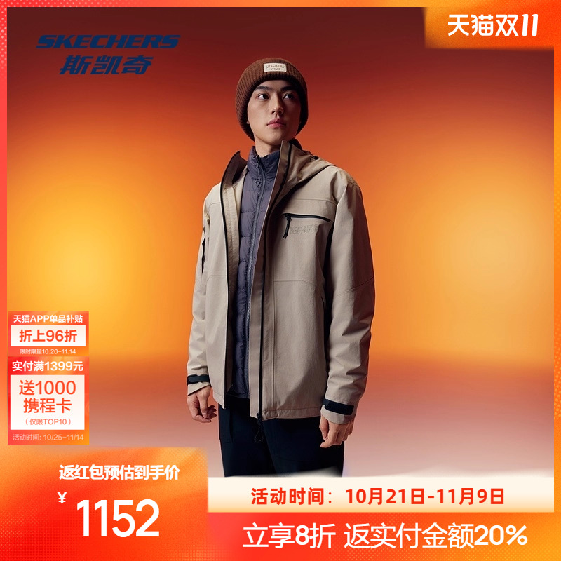 三合一羽绒冲锋衣