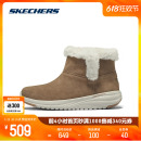 百搭一脚蹬中帮靴缓震透气雪地靴缓震复古百搭 Skechers斯凯奇时尚