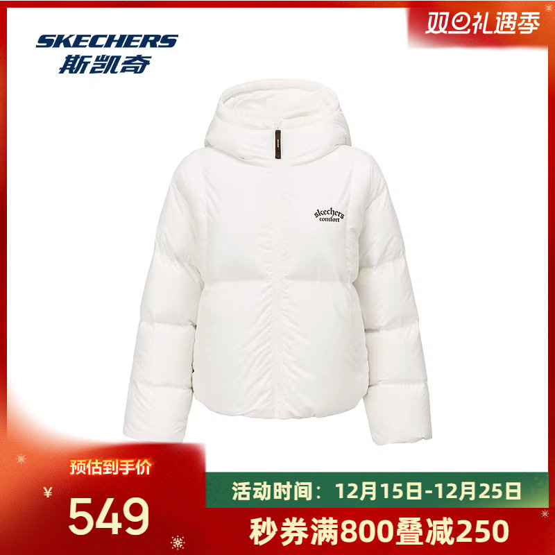 采用白鸭绒填充，保暖性强，适合寒冷天气