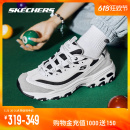 Skechers斯凯奇黑白金老爹鞋 跑步熊猫鞋 复古增高运动休闲鞋 女鞋