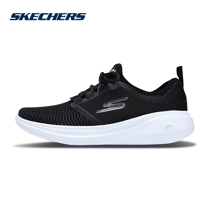 Skechers斯凯奇女鞋新款时尚一脚套跑步鞋 轻质懒人运动鞋 15100