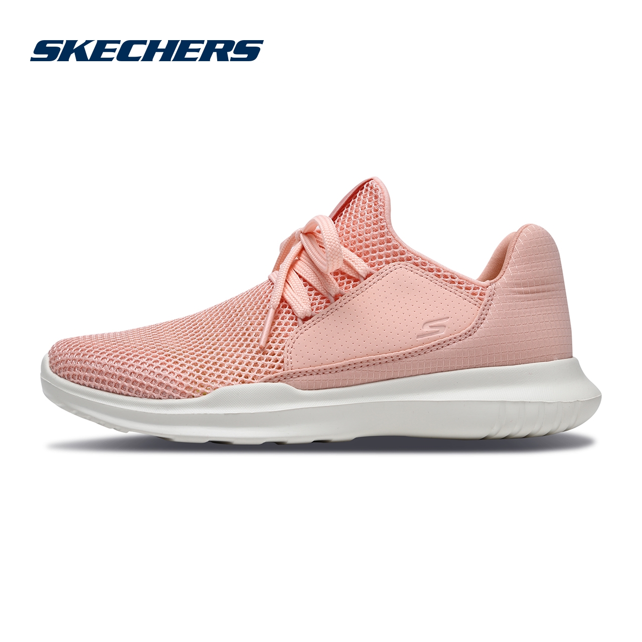 Skechers斯凯奇女鞋新款唐嫣同款轻质网布一脚套 时尚运动鞋14818