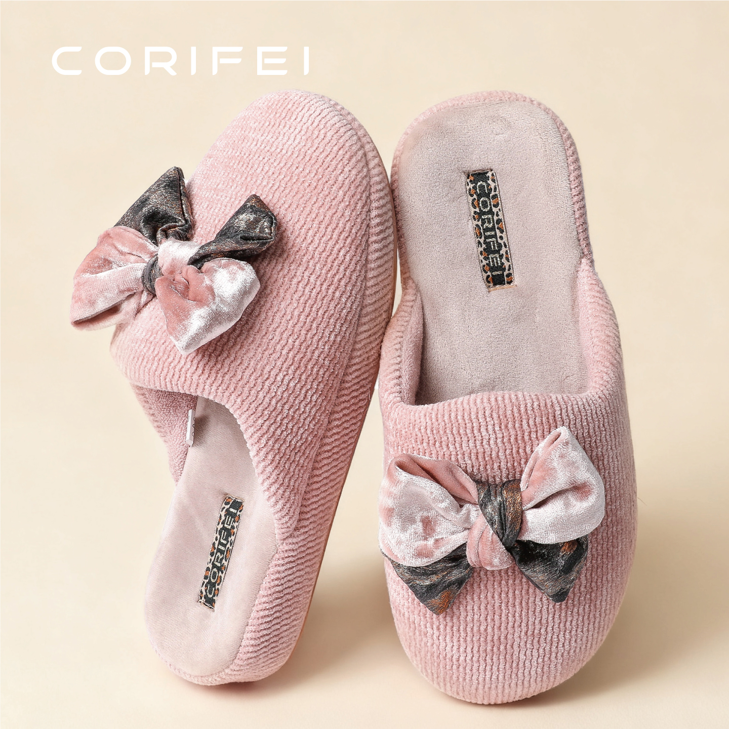 2025新款女士秋冬季保暖拖鞋