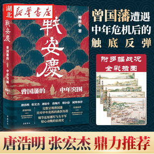 战安庆 曾国藩的中年突围 周禄丰 著 曾国藩脱胎换骨的历程故事 细节还原安庆之战  唐浩明张宏杰等j人物传记历史书籍 湖北新华