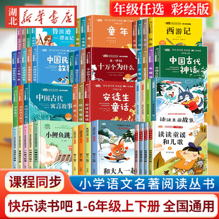 快乐读书吧全套同步语文阅读注音版1-6年级课外书