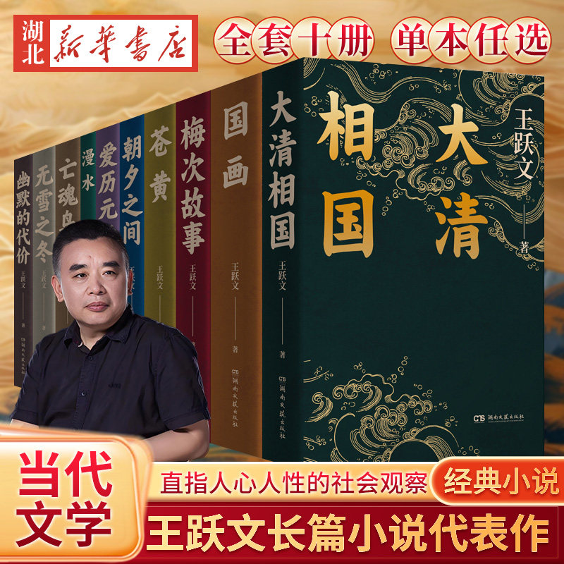 【全10册任选】苍黄 国画 朝夕之间 漫水 梅次故事 爱历元年 王跃文中国现当代文学 王跃文长篇小说代表作 直指人心人性的社会观察