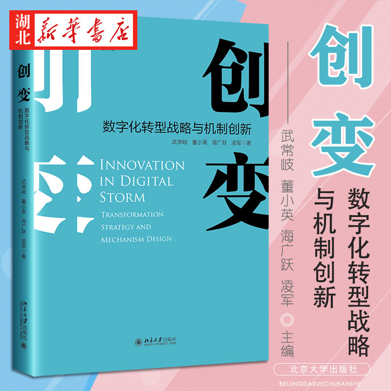 武常岐 等著 深度聚焦数字时代企业转型变革 系统探究数字化转型战略