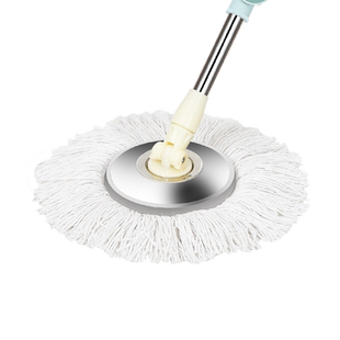 博丽雅高棉质棉拖把头墩布头 棉线拖布头 旋转拖把通用替换棉头