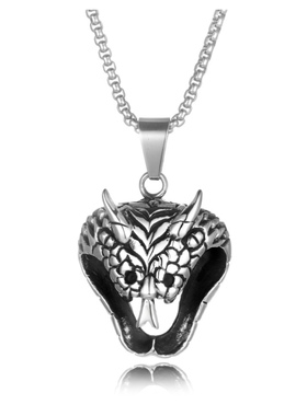 男士吊坠项链动物挂件