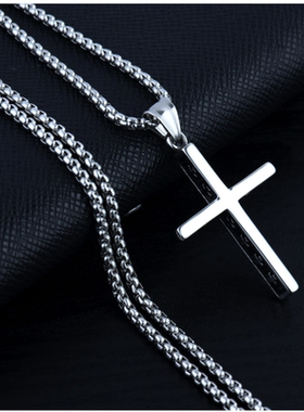 复古项链配饰合金十字架吊坠
