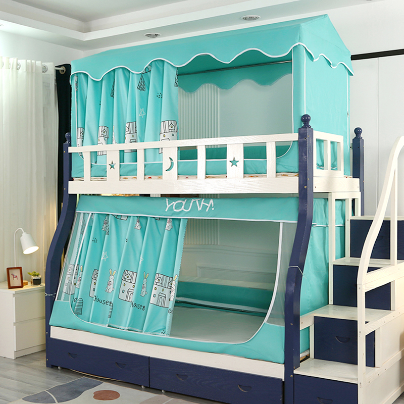 房子款不锈钢支架遮光蚊帐儿童