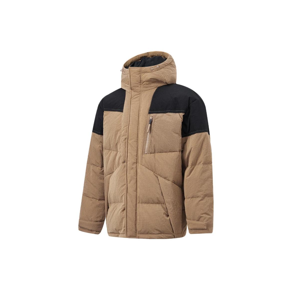 李宁火锅羽绒服男2023冬季新款肖战同款防风加厚保暖外套AYMT065