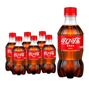 可口可乐雪碧芬达碳酸饮料300ml无糖精汽水零度整箱小瓶装批发低