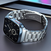 亨帝利适配HUAWEI华为watch d2不锈钢表带watchD2智能表金属表链