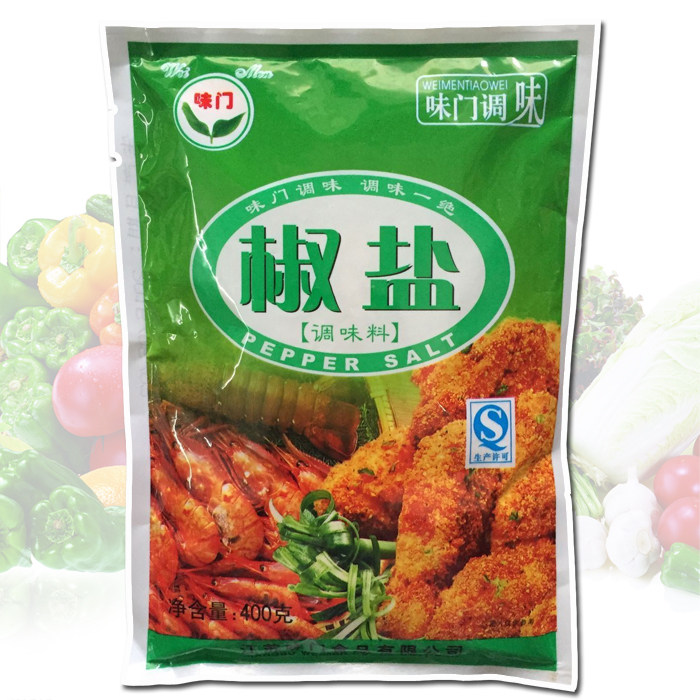 味门调味椒盐调味料400g烧烤配料油炸鸡排撒粉烤面筋烤牛羊肉
